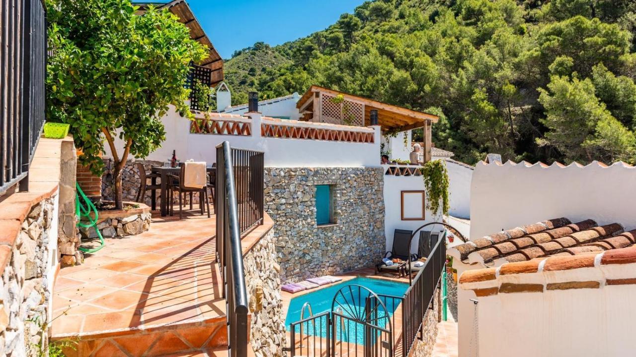 Casa Alhama Frigiliana By Ruralidays Villa Exterior foto